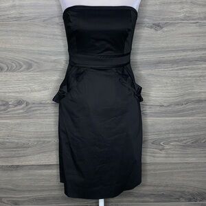 J.Crew Strapless Cocktail Dress Women’s Size 0 NWT